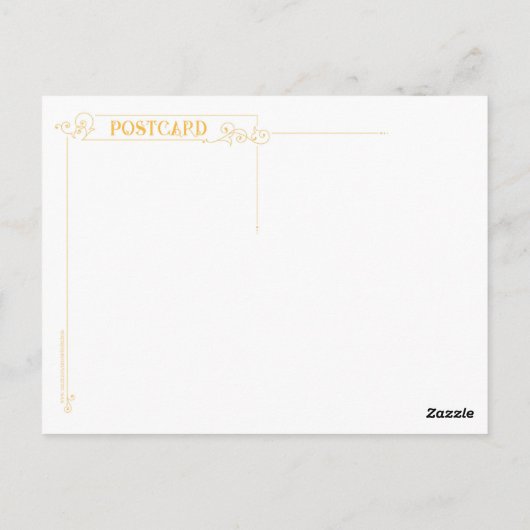 Carte postale Oiseaux & Papillons (Dos)