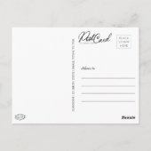 Carte Postale Oiseaux vous déposer une ligne envoyer une note di (Dos)