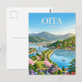 Carte Postale Oita Japon (Devant / Derrière)