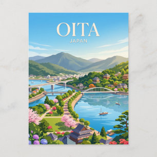 Carte Postale Oita Japon