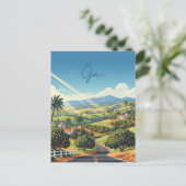 Carte Postale Ojai California Travel (Debout devant)