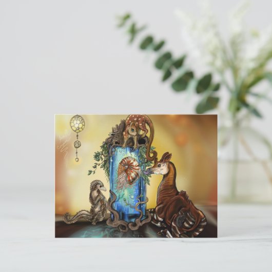 Carte Postale Okapi et les Oddlings (Debout devant)