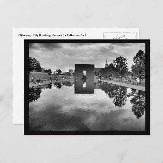 Carte postale OKC Memorial Reflections (Devant / Derrière)