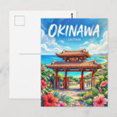 Carte Postale Okinawa Japon (Devant / Derrière)