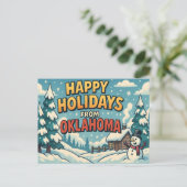 Carte postale OKLAHOMA (Debout devant)