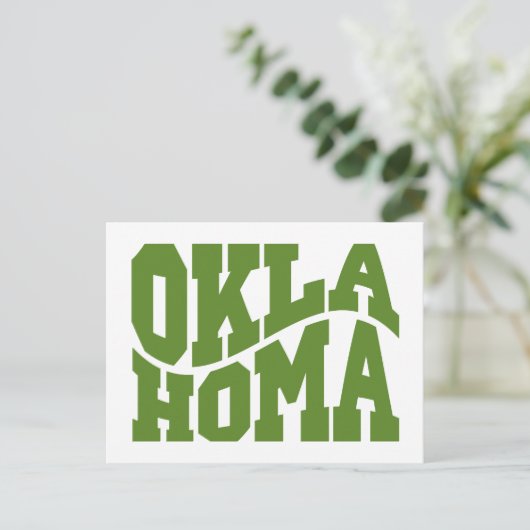 Carte Postale Oklahoma (Debout devant)