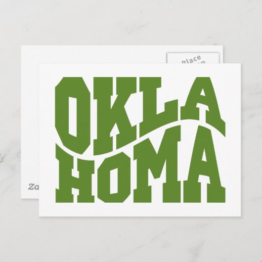 Carte Postale Oklahoma (Devant / Derrière)