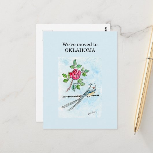 Carte Postale Oklahoma (Devant/Arrière en situation)