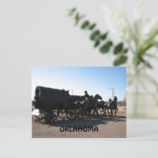 CARTE POSTALE OKLAHOMA (Debout devant)