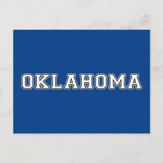 Carte Postale Oklahoma (Devant)
