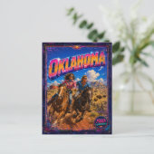Carte postale Oklahoma années 80 Rétro (Debout devant)