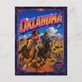Carte postale Oklahoma années 80 Rétro (Devant)