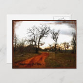 Carte Postale Oklahoma Back Roads (Devant / Derrière)