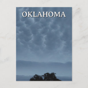 Carte postale Oklahoma Ciel orageux