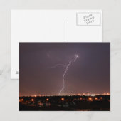 Carte postale Oklahoma City Lightning (Devant / Derrière)