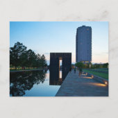 Carte Postale Oklahoma City Reflecting Pool Gate 9:03 (Devant)