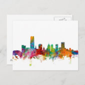 Carte Postale Oklahoma City Skyline (Devant / Derrière)