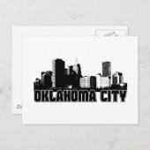 Carte Postale Oklahoma City Skyline (Devant / Derrière)