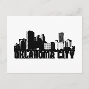 Carte Postale Oklahoma City Skyline