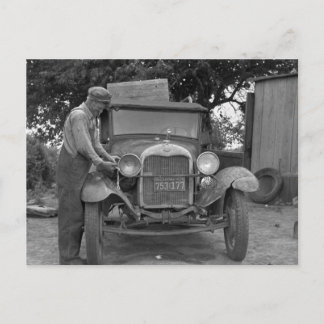 Carte Postale Oklahoma en Californie, années 1930