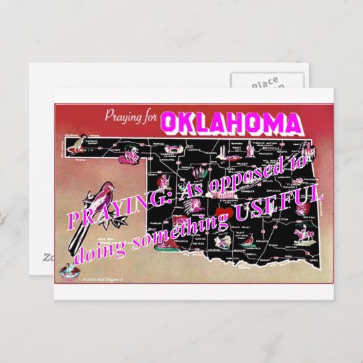 Carte postale Oklahoma I (Devant / Derrière)