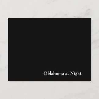 Carte Postale Oklahoma la nuit