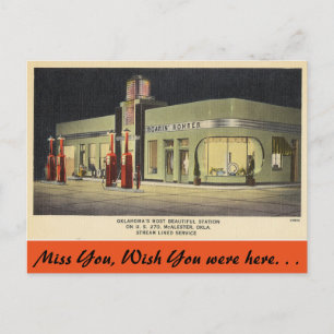 Carte Postale Oklahoma, Roarin Rohrer, McAlester