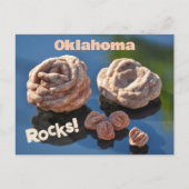 Carte Postale Oklahoma Rocks Desert Rose State Rock Photographie (Devant)