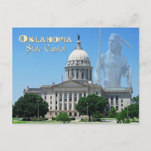 Carte Postale Oklahoma State Capitol, Oklahoma City (Devant)