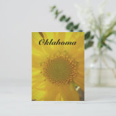 Carte postale Oklahoma Sunflower (Debout devant)