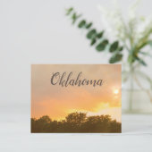 Carte postale Oklahoma Sunset (Debout devant)