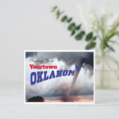Carte Postale Oklahoma Tornado (Debout devant)