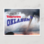 Carte Postale Oklahoma Tornado (Devant)