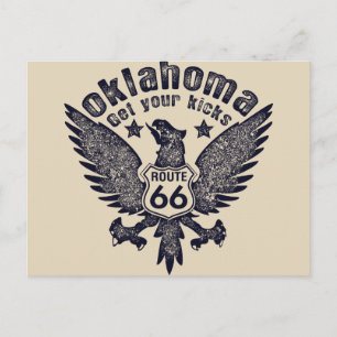 Carte Postale Oklahoma Trouvez Vos Kicks Route 66