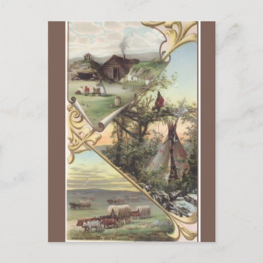 Carte Postale Oklahoma vintage (Devant)