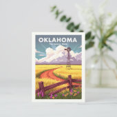 Carte Postale Oklahoma vintage (Debout devant)