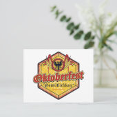 Carte Postale Oktoberfest - Design du Pentagone (Debout devant)
