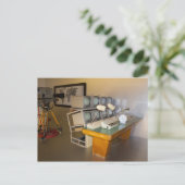 Carte Postale old (Debout devant)