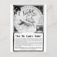 Old Advert pour les toilettes de ma dame