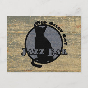 Carte Postale Old Alley Cat Jazz Bar