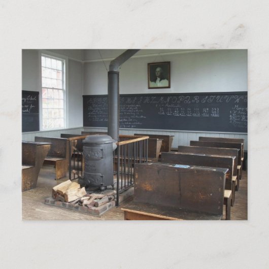 Carte postale Old American Classroom (Devant)