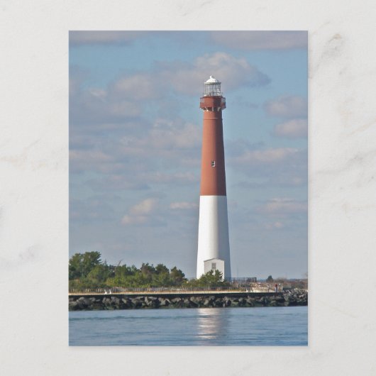 Carte Postale "Old Barney" Barnegat Lighthouse LBI NJ (Devant)
