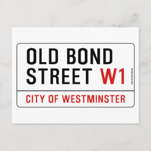 Carte Postale Old Bond Street