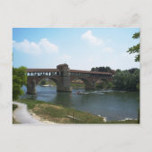 Carte postale Old Bridge Pavia (Devant)