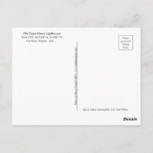 Carte Postale Old Cape Henry Lighthouse Fort Story, Virgina (Dos)