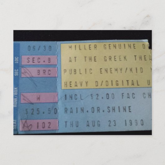 Carte Postale Old Concert 1 - educatedbrainfart (Devant)