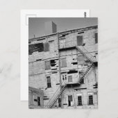Carte Postale Old Dilapitated Abandoned Factory Building Photo (Devant / Derrière)