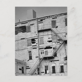 Carte Postale Old Dilapitated Abandoned Factory Building Photo