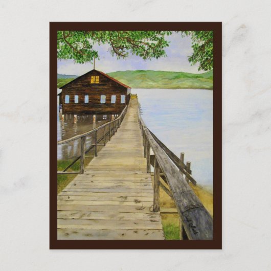 Carte Postale Old Dock/Point Reyes, CA - Mini Objets de collecti (Devant)