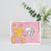 Carte Postale Old English Sheepdog Star (Debout devant)